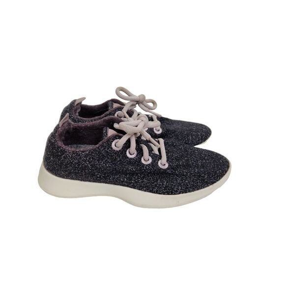 ALLBIRDS Shoes Womens 6 Nordstrom Hawthorn Gray Cream Sole Wool Runner Sneakers - Picture 3 of 8